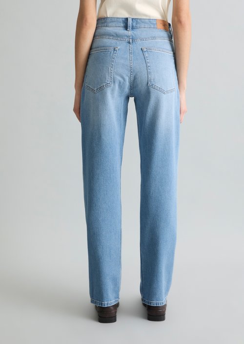Jeans model Olina straight — Bright Blue