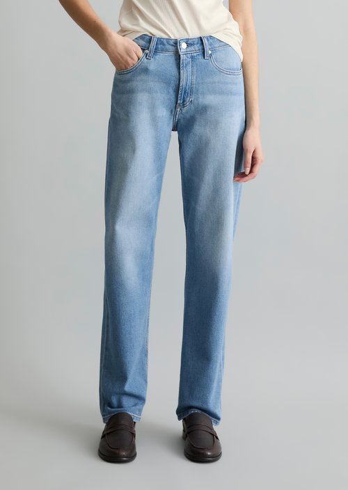 Jeans model Olina straight — Bright Blue