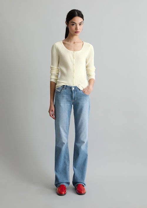 Jeans model Nella bootcut — Bright Blue