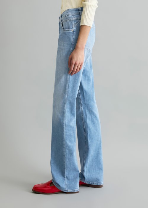 Jeans model Nella bootcut — Bright Blue
