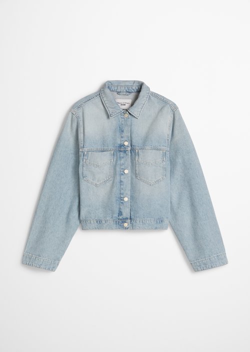 Oversized denim jacket — Light Blue