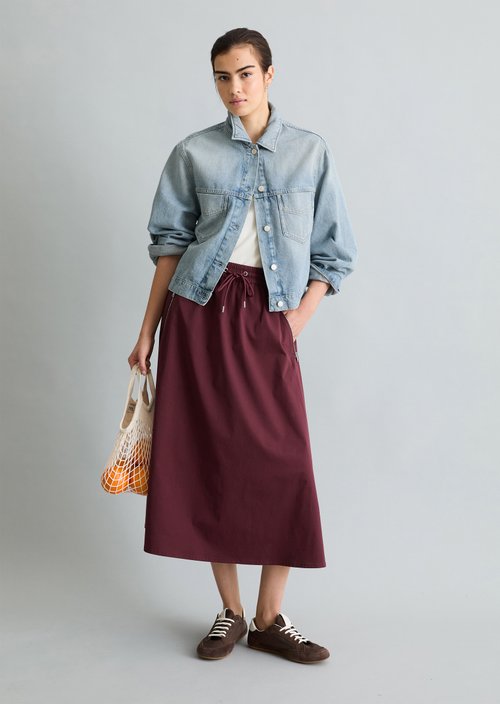 Oversized denim jacket — Light Blue