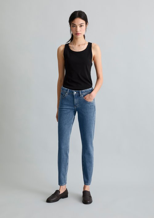 Jeans model Alva slim — Medium Blue