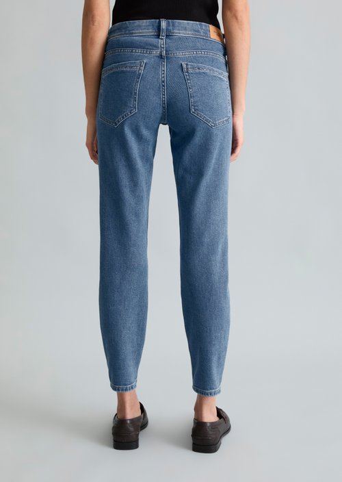 Jeans model Alva slim — Medium Blue (alternate view)