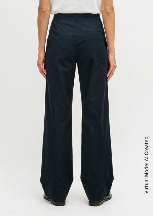 Chino model Lande wide — Thunder Blue (alternate view)