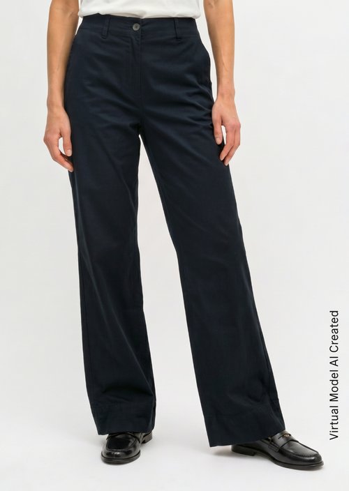 Chino model Lande wide — Thunder Blue