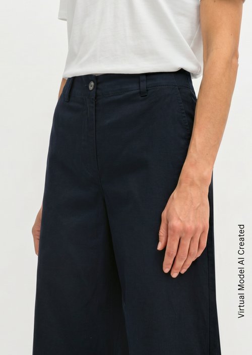 Chino model Lande wide — Thunder Blue