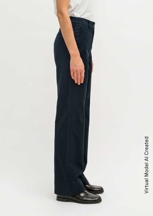 Chino model Lande wide — Thunder Blue