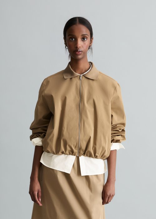 Bubble jacket regular — Smoky Pine