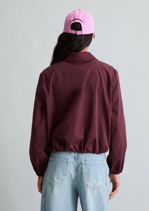 Bubble jacket regular — Merlot Red