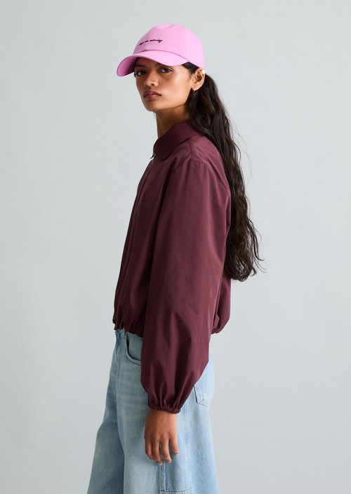 Bubble jacket regular — Merlot Red