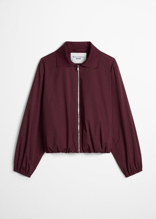 Bubble jacket regular — Merlot Red