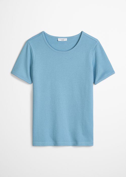 DfC T-shirt with structure relaxed — Blue Dawn