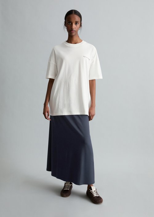 T-shirt oversized — Silky White