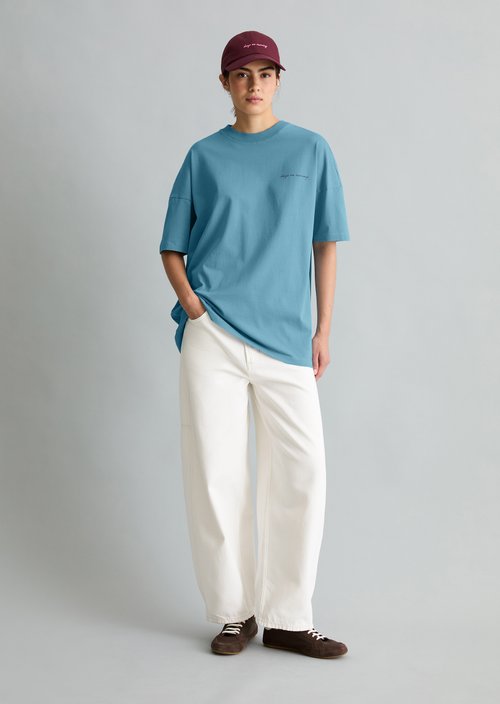 T-shirt oversized — Blue Dawn