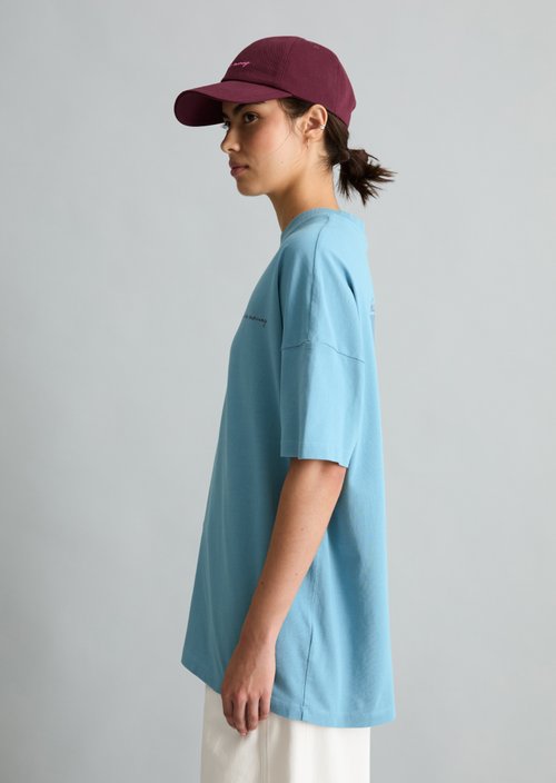 T-shirt oversized — Blue Dawn