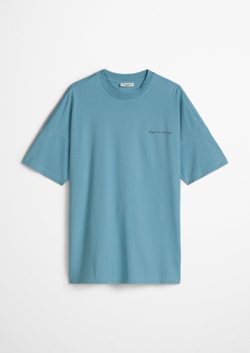 T-shirt oversized — Blue Dawn