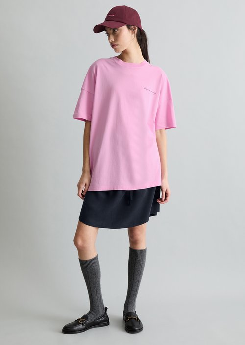 T-shirt oversized — Pale Bubblegum