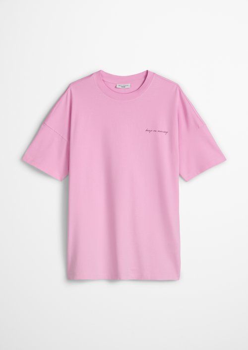 T-shirt oversized — Pale Bubblegum