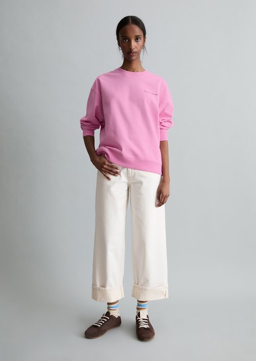 Oversized sweatshirt — Pale Bubblegum