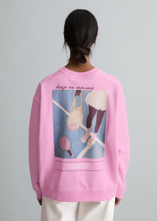 Oversized sweatshirt — Pale Bubblegum