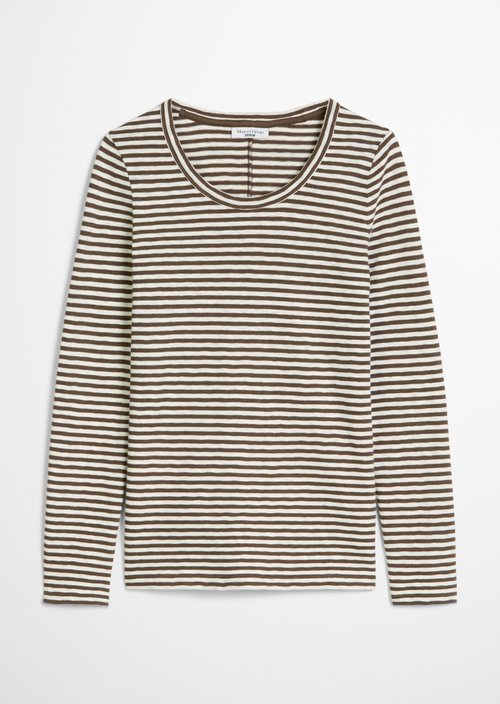 Longsleeve regular — Dark Brown