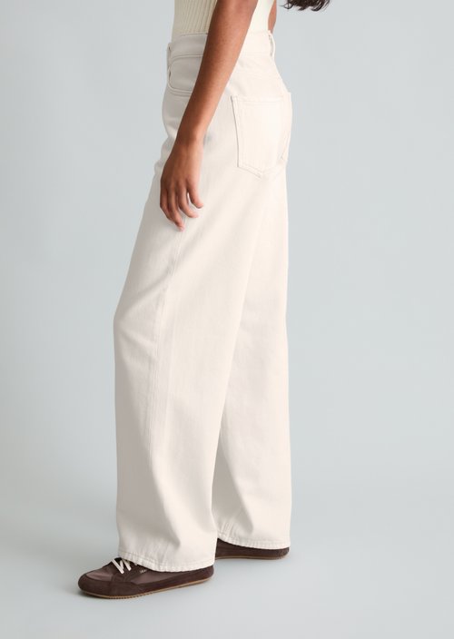 Jeans model Tomma wide — White