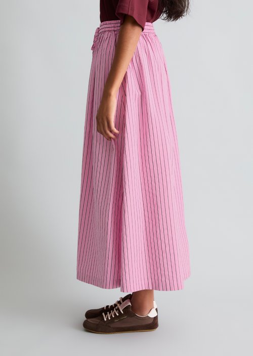Regular striped skirt — Light Pink