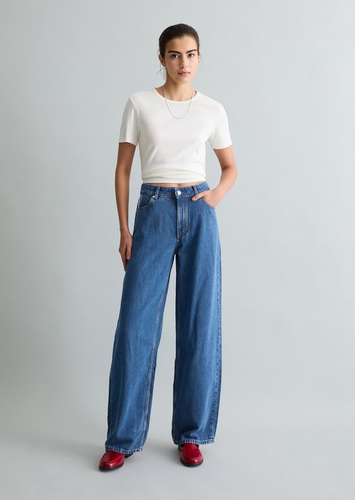 Jeans model Tomma wide — Medium Blue