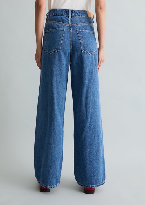 Jeans model Tomma wide — Medium Blue