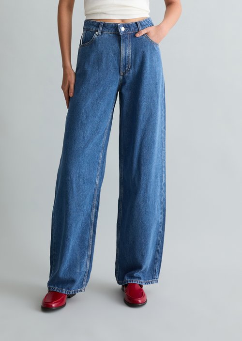 Jeans model Tomma wide — Medium Blue