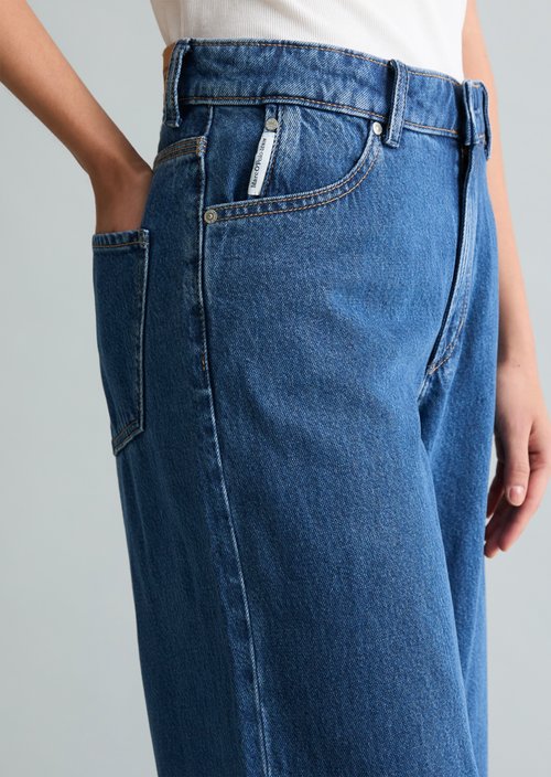 Jeans model Tomma wide — Medium Blue
