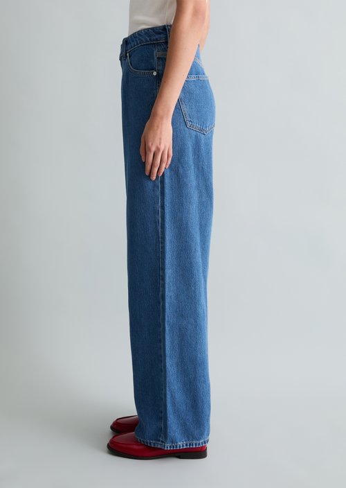 Jeans model Tomma wide — Medium Blue