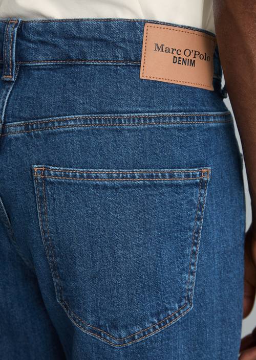 Dżinsy model Linus zwężane Dark Blue w widoku szczegółowym