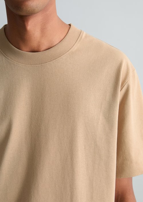 DfC T-Shirt relaxed — Frosty Sand