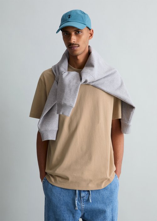 DfC T-Shirt relaxed — Frosty Sand