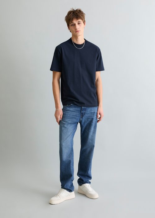 DfC T-Shirt relaxed — Navy Teal
