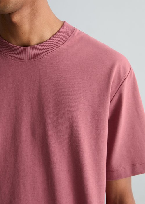 DfC T-Shirt relaxed — Dusty Rasberry