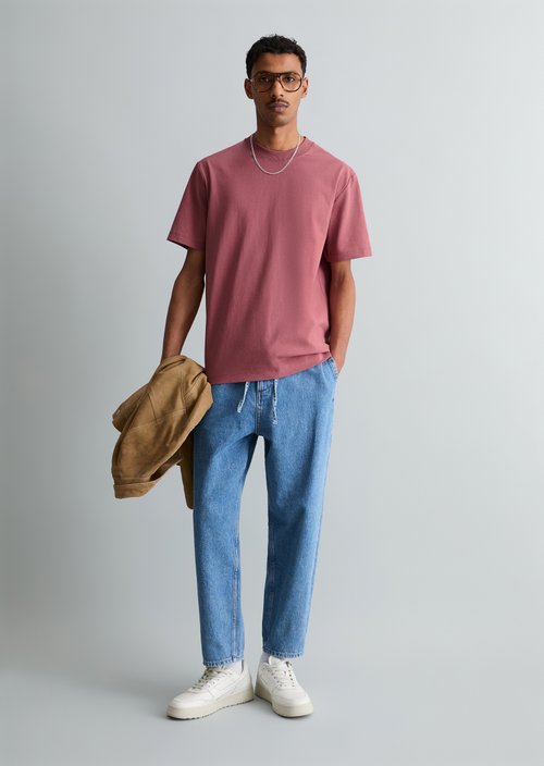 DfC T-Shirt relaxed — Dusty Rasberry