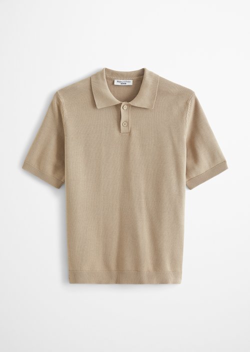 Regular knit polo shirt — Pure Cashmere