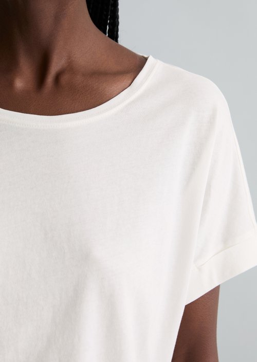 DfC T-Shirt regular — Silky White
