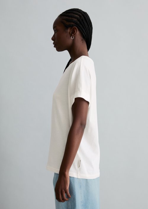 DfC T-Shirt regular — Silky White