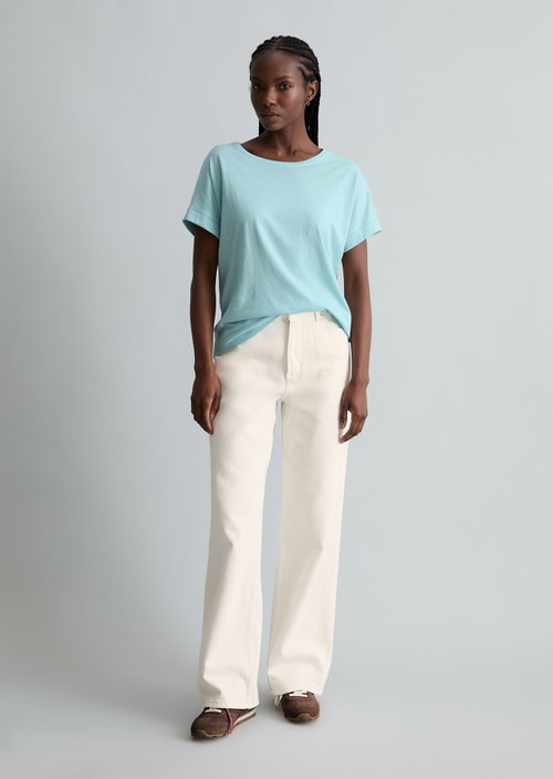 DfC T-Shirt regular — Blue Fog