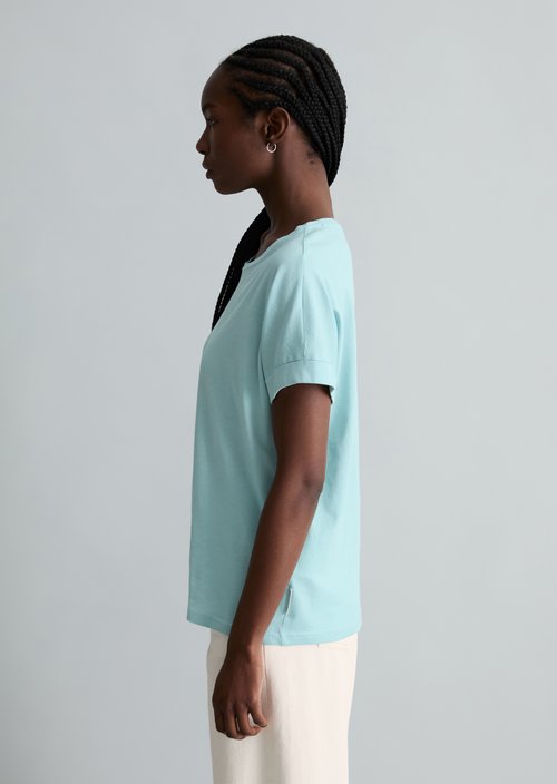 DfC T-Shirt regular — Blue Fog