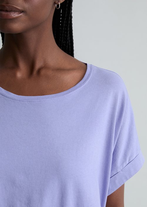 DfC T-Shirt regular — Soft Hibiscus