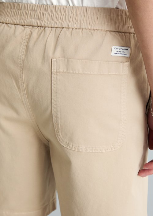 Twill jogger shorts regular — Pure Cashmere