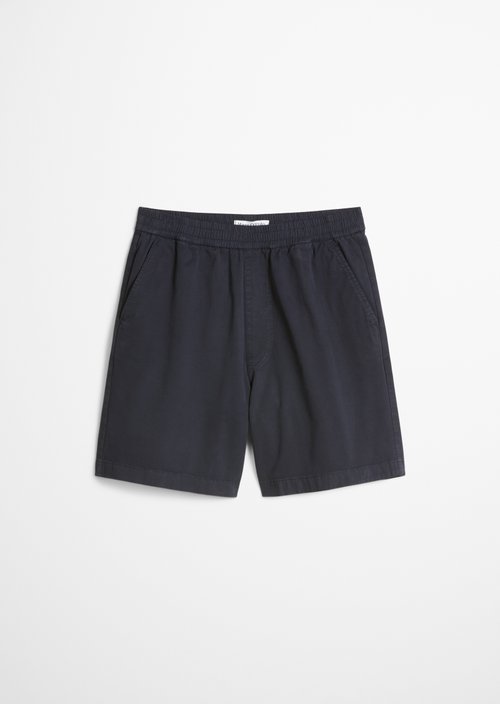 Twill jogger shorts regular — True Navy