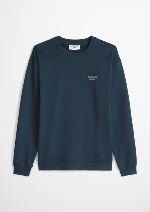 Relaxed sweatshirt — Navy Teal