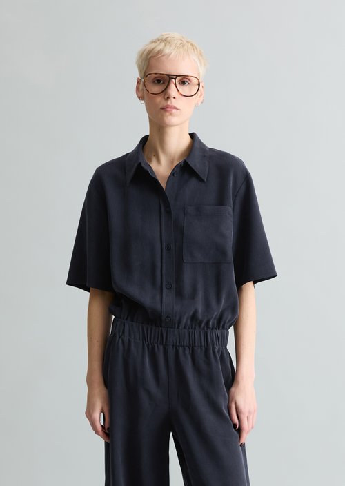Jumpsuit relaxed — Blue Depths