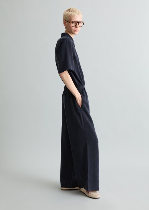 Jumpsuit relaxed — Blue Depths